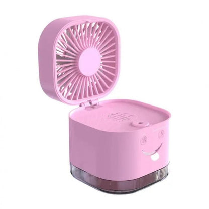 Humidifier Mini Desktop Fan