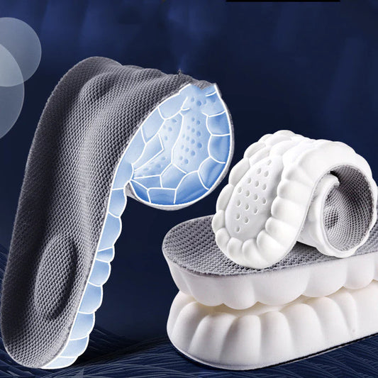 Shock-Absorbing Support Insoles