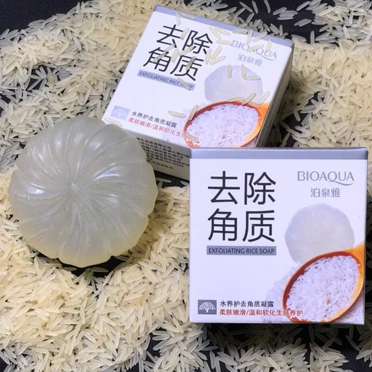 BIOAQUA Exfoliating Rice Soap