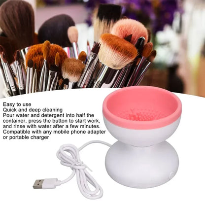 Portable Electric Makeup Brush Cleanervv