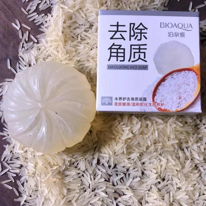 BIOAQUA Exfoliating Rice Soap