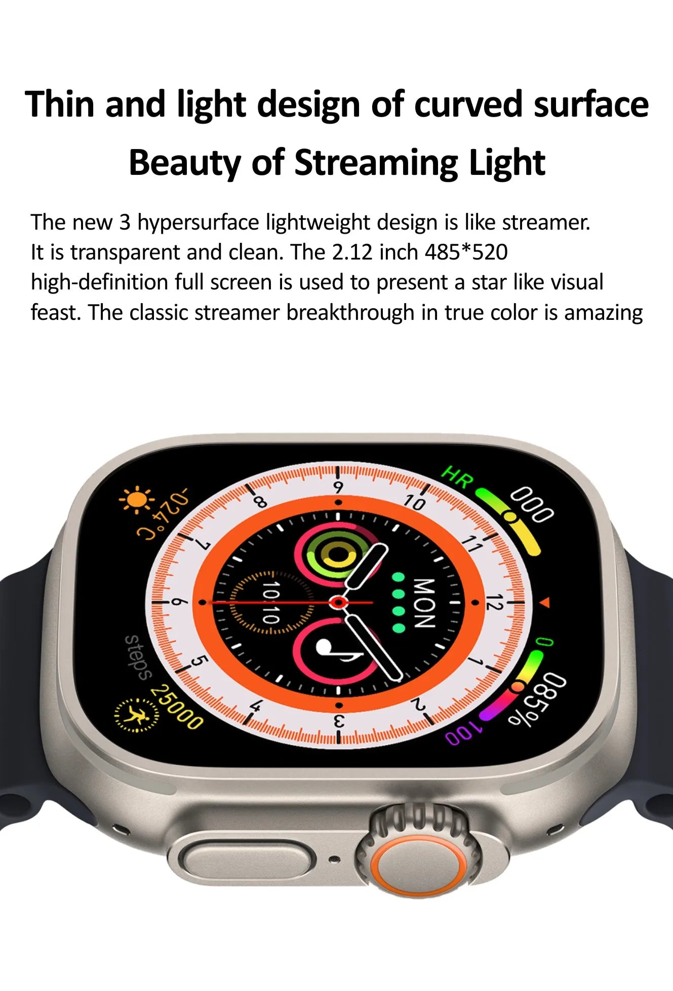 HK8 Pro Max Series 8 Smart Watch Amoled Screen