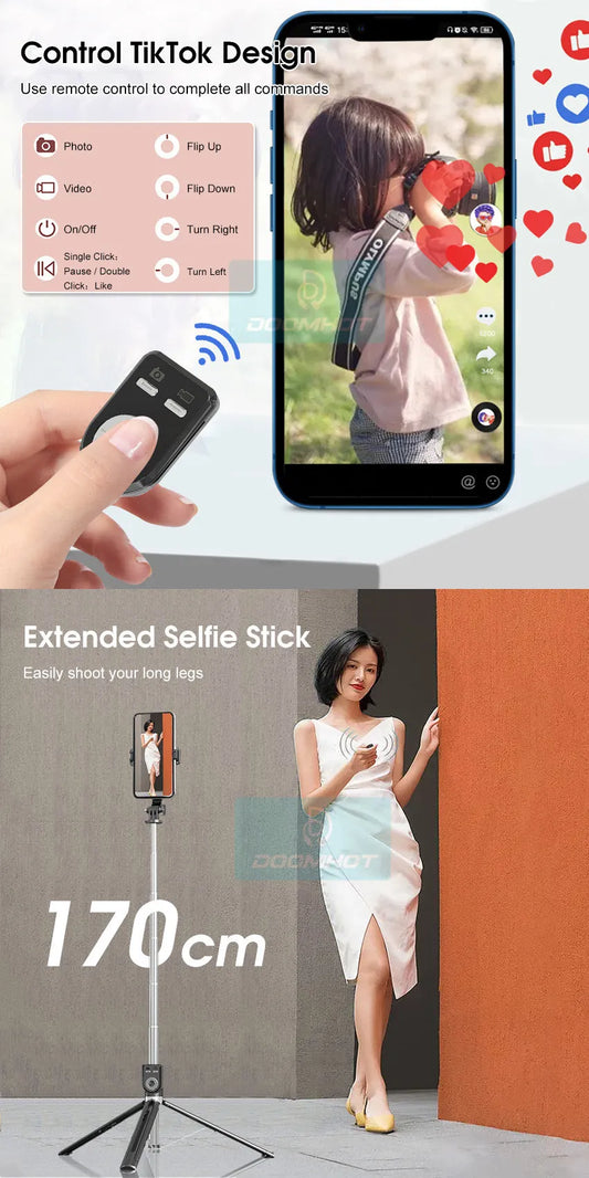 3 in1  Selfie Stick Tripod