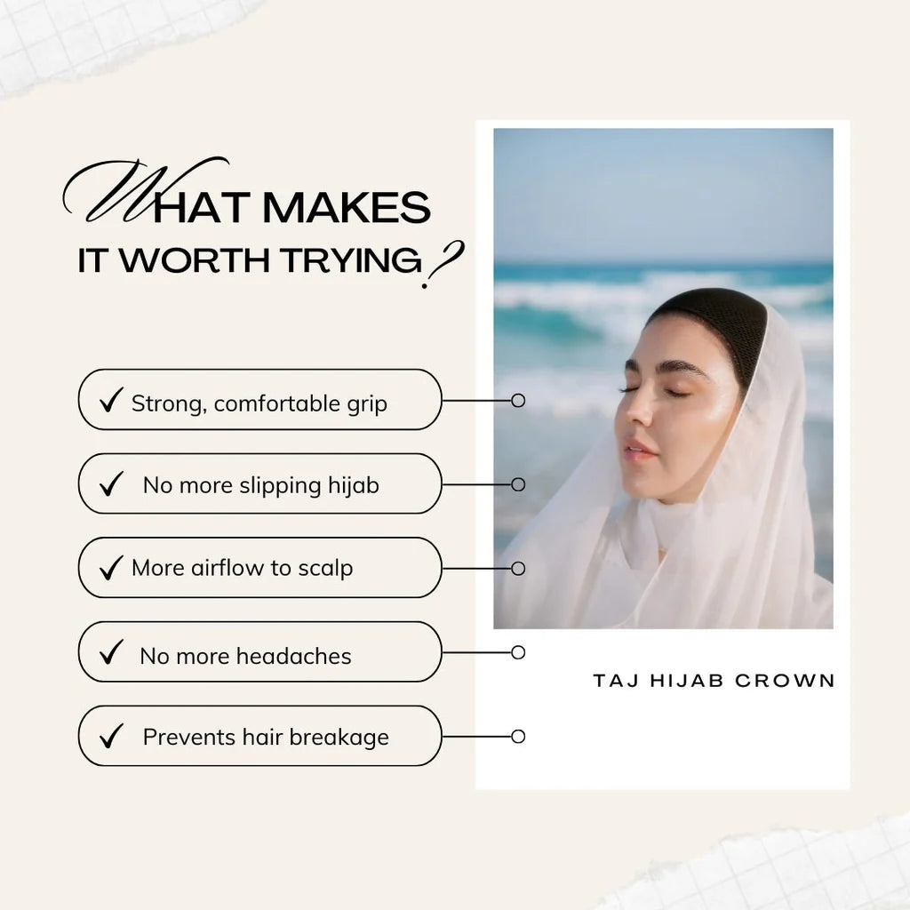 Hijab Crown cap