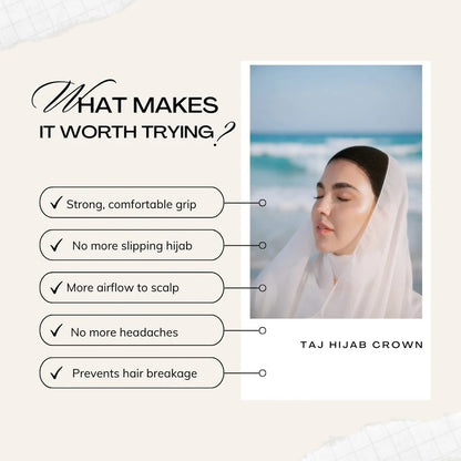 Hijab Crown cap