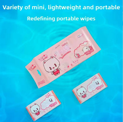 Cleaning Mini Packed Wipes