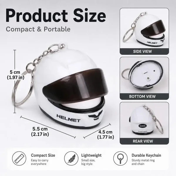 Mini LED Helmet Light