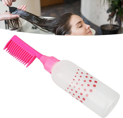 Hair Oil Comb Bottle