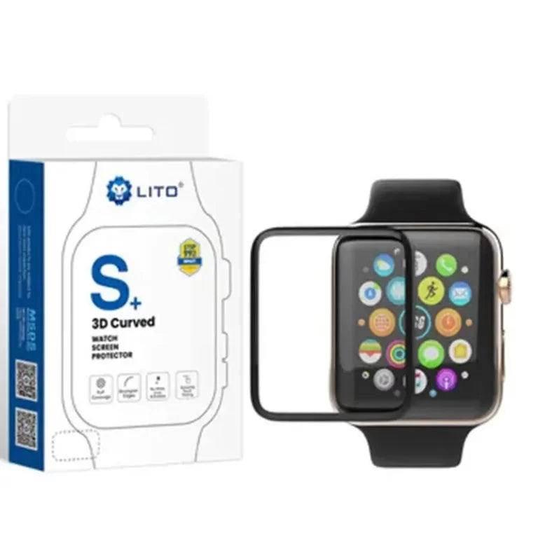 LITO 3D Curved Watch Screen Protector Full Coverage Smoothly Touch Strongest Edges