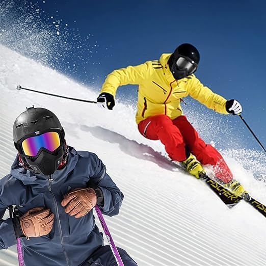 Bike Face Mask Goggles Stylish Design