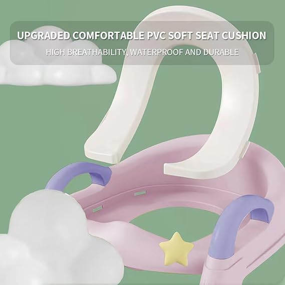 Kid Toilet Trainer Ladder Potty Seat