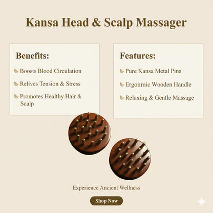 Kansa Head Massager