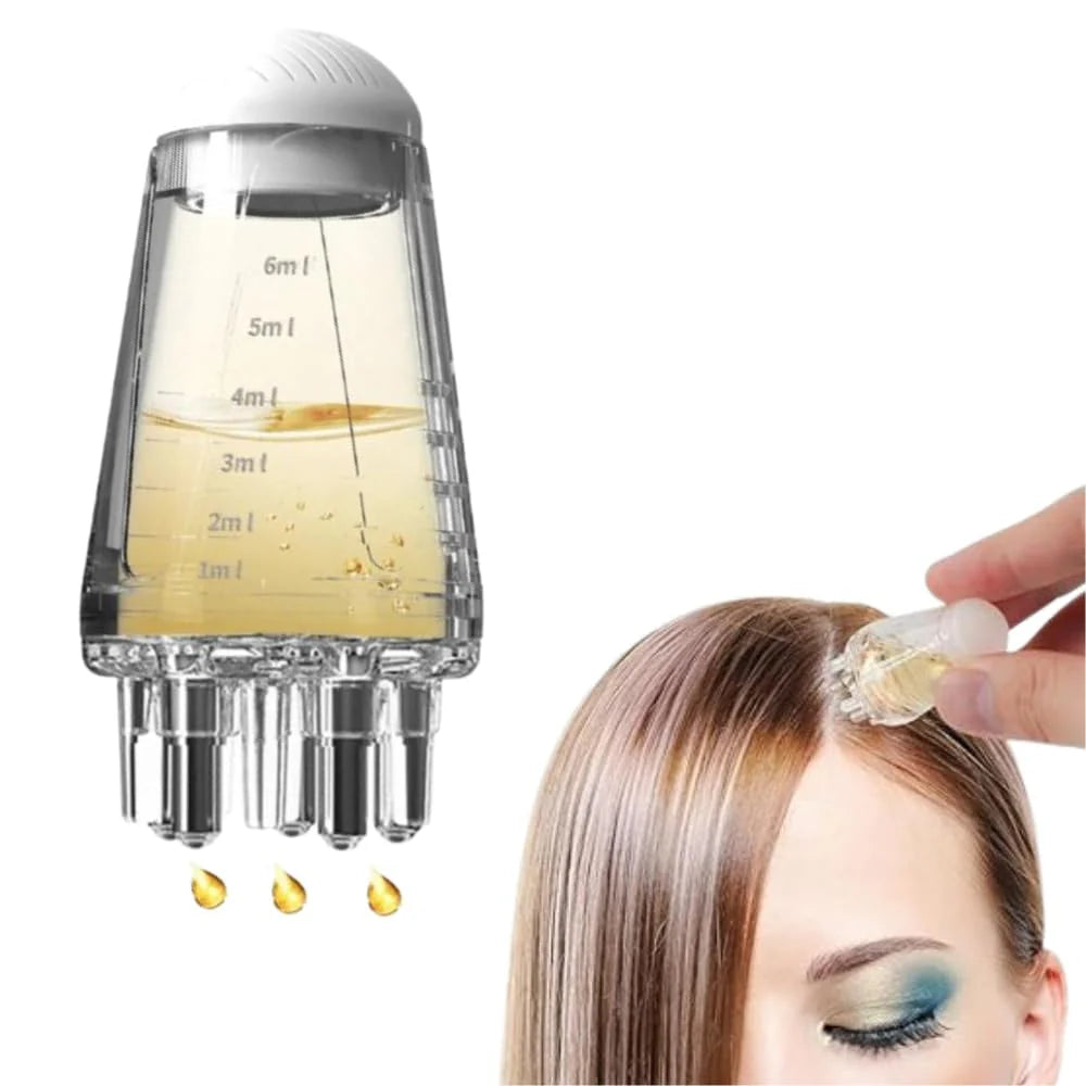 Scalp Applicator Comb, Hair Scalp Oil