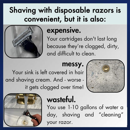Razor RInser cleaner