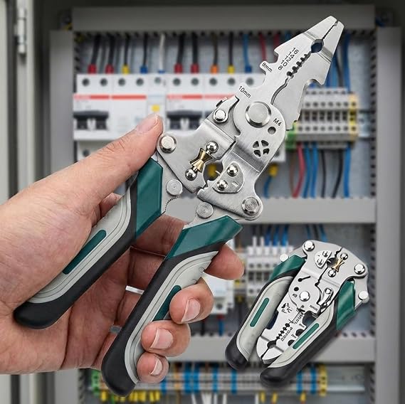 Foldable Wire Stripping Plier