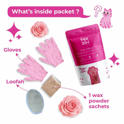Body Hair Removal Powder Mask
