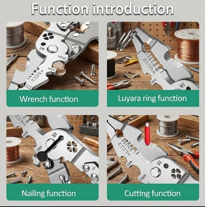 Foldable Wire Stripping Plier