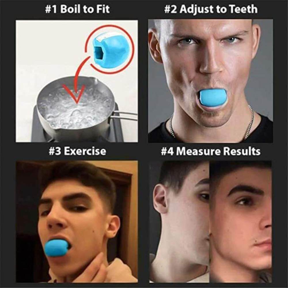 Jaw Exercise Line Ball Muscle