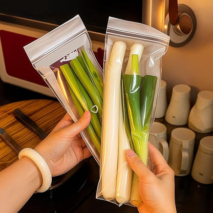 Vegetable Storage Bag - Fresh-keep Zip Pouches