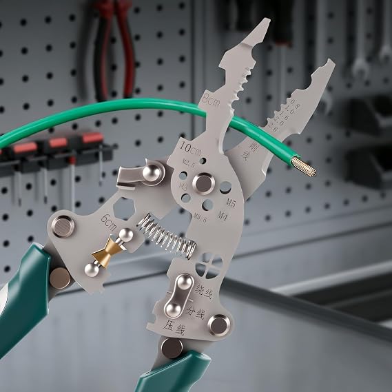 Foldable Wire Stripping Plier