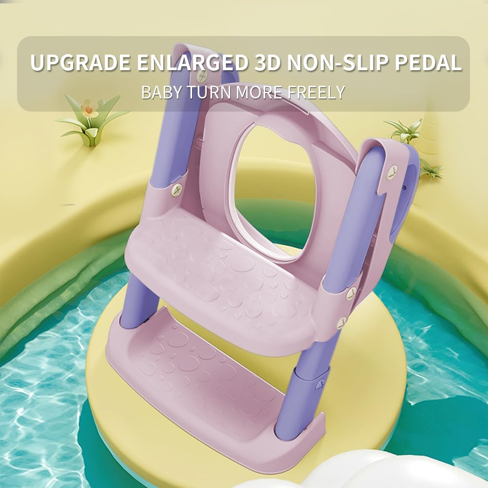 Kid Toilet Trainer Ladder Potty Seat