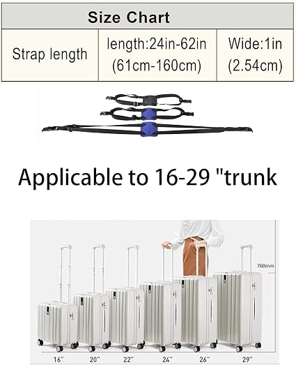 Adjustable Luggage Straps