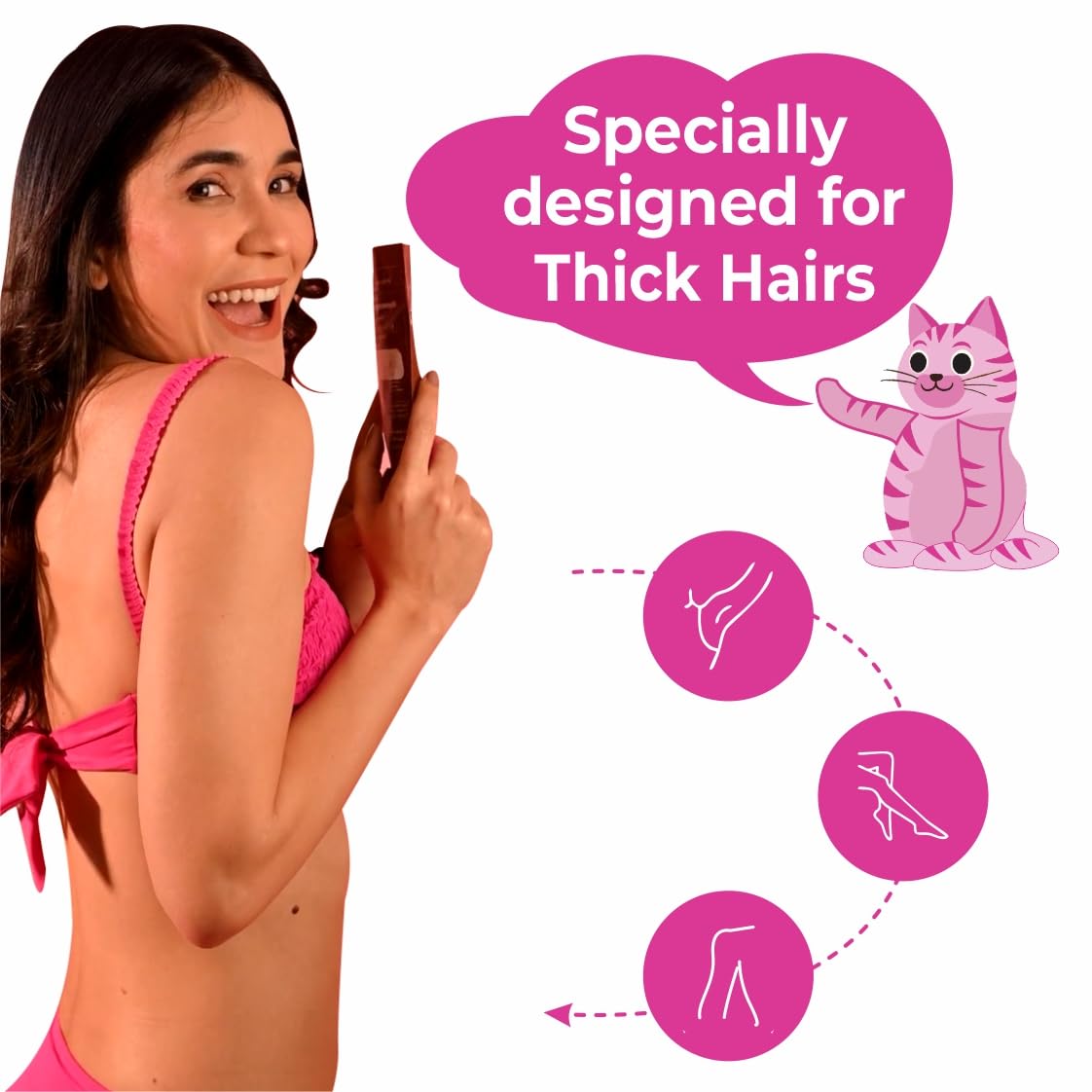 Body Hair Removal Powder Mask