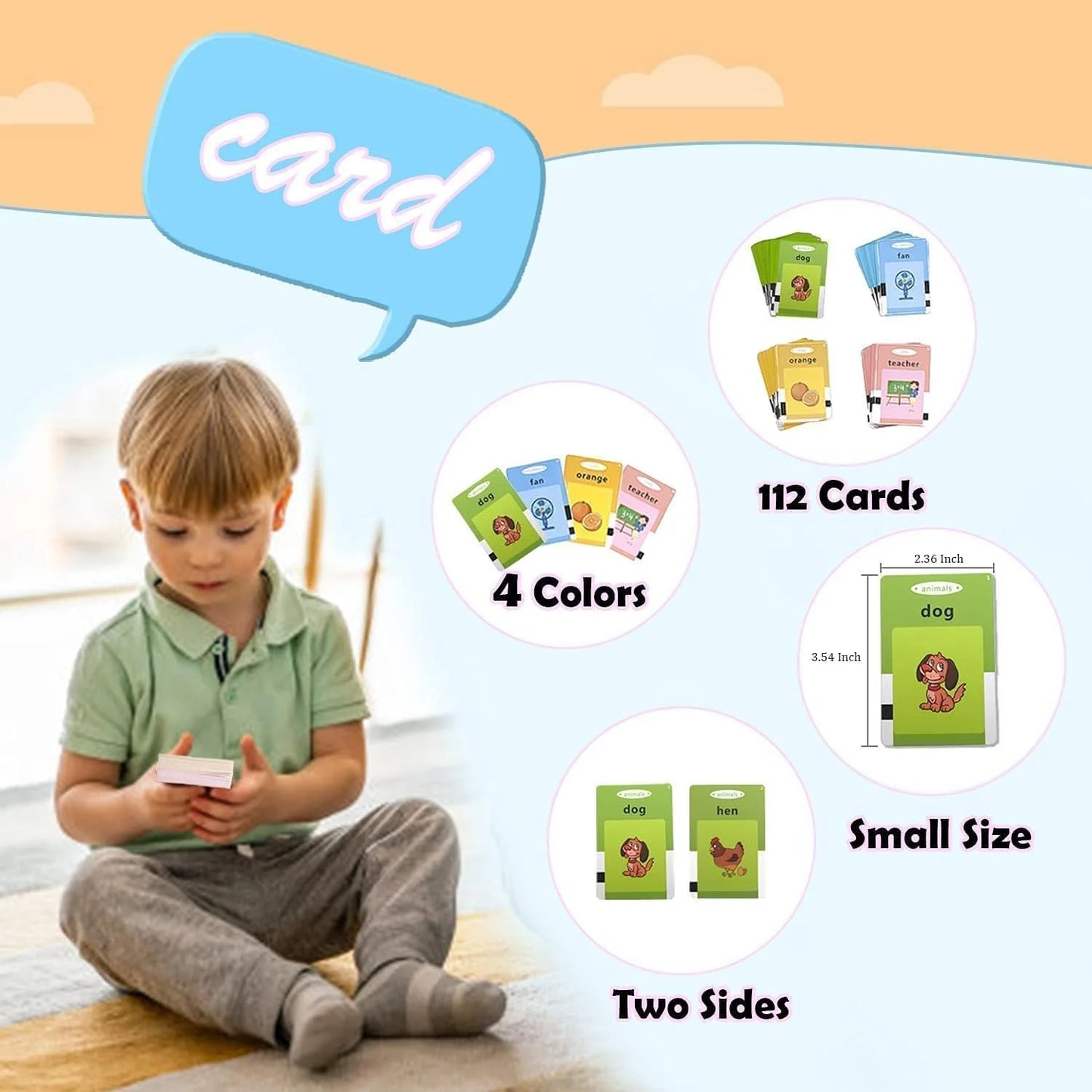 Kids Early Education Talking Flash Cards