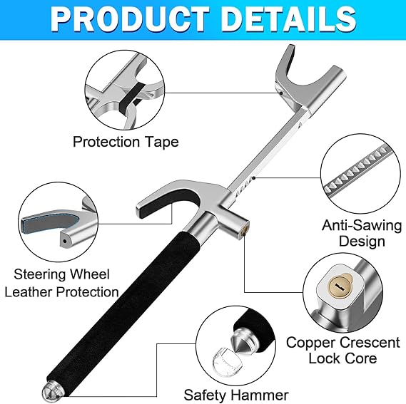 Anti Theft Car Steering Wheel Lock