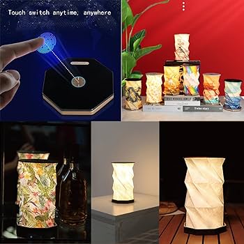 Rotating Book lamp,