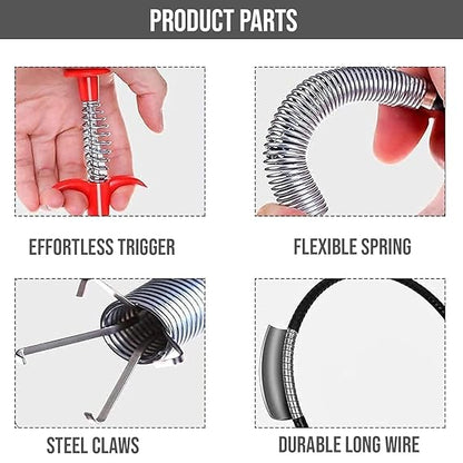 Spring Pipe Dredging Tool