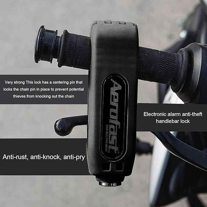 Anti Theft HandleBar Lock