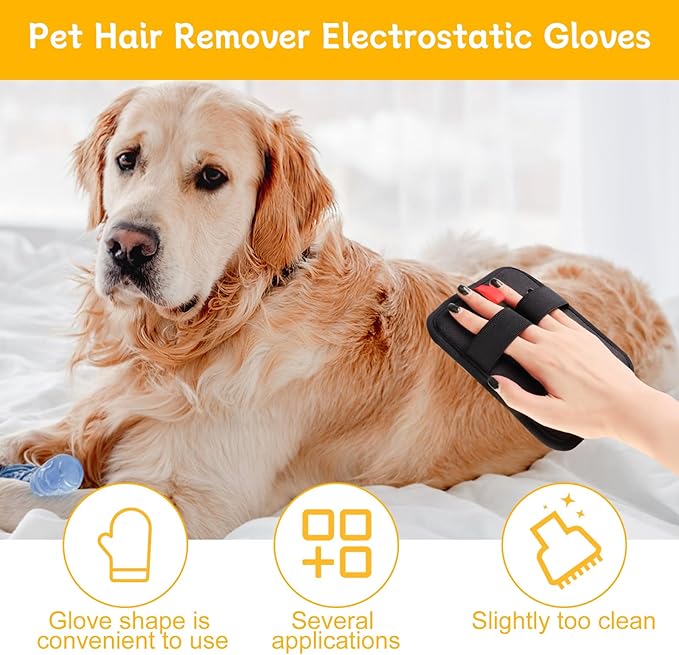 Pet Hair Removal Gloves