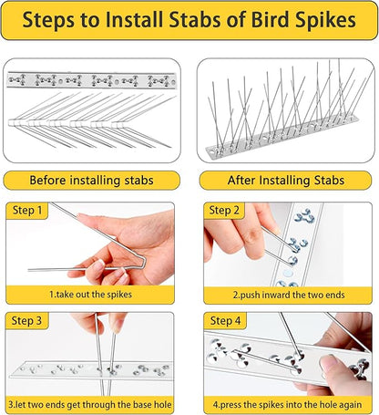Bird Repellent Spikes