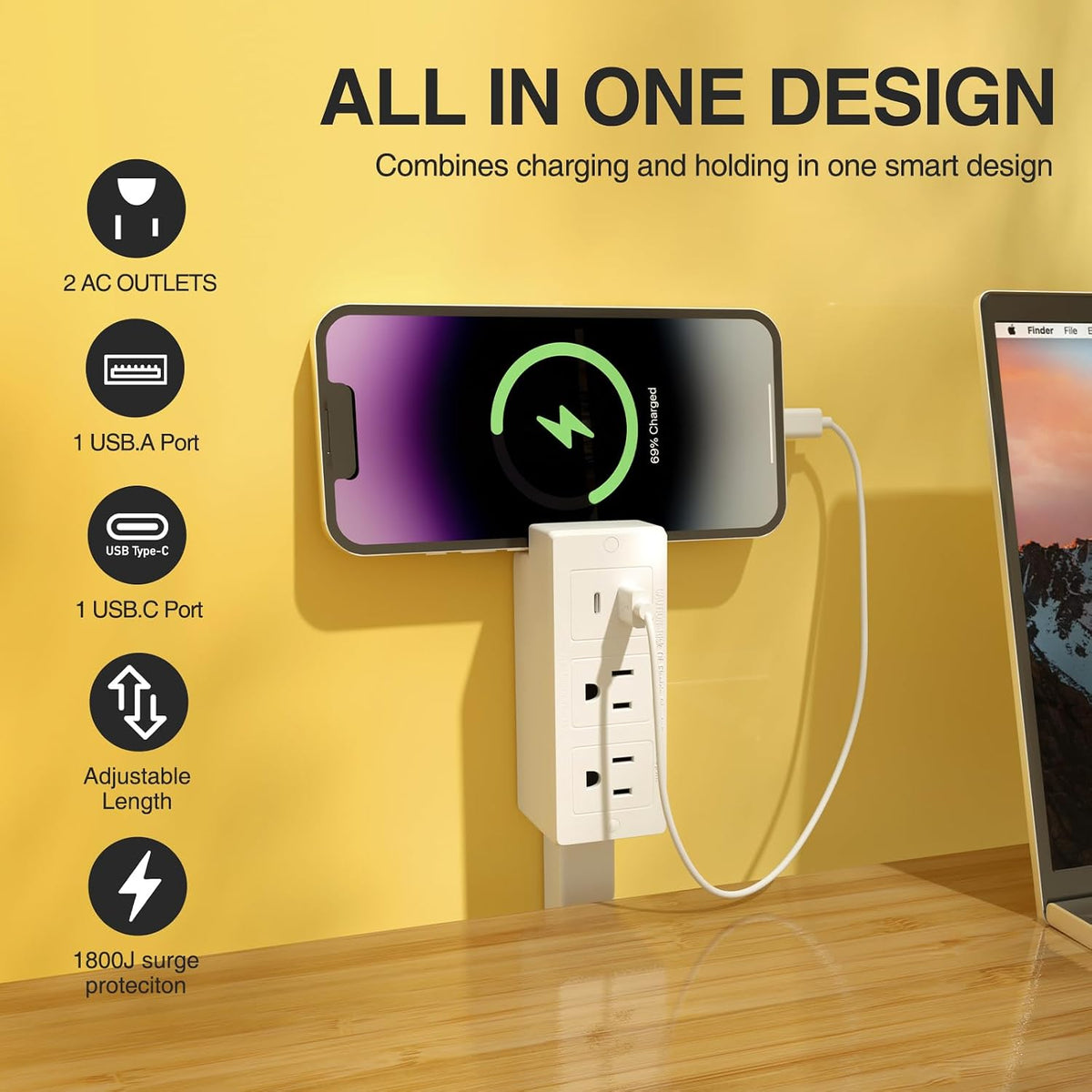 Electrical Outlet Extender bar