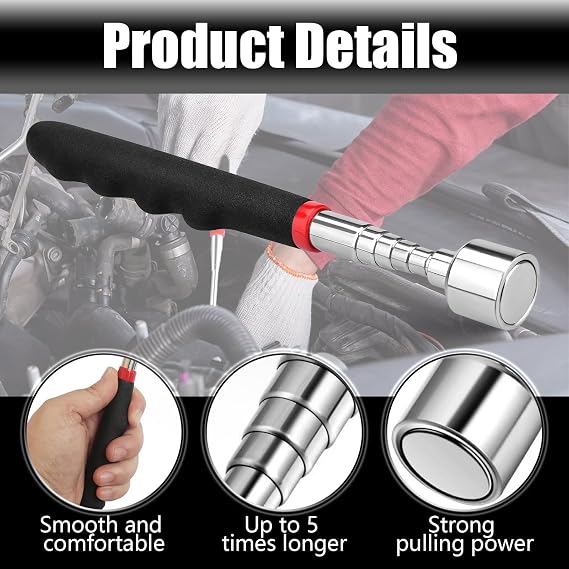 Telescopic Magnet Picking Tool