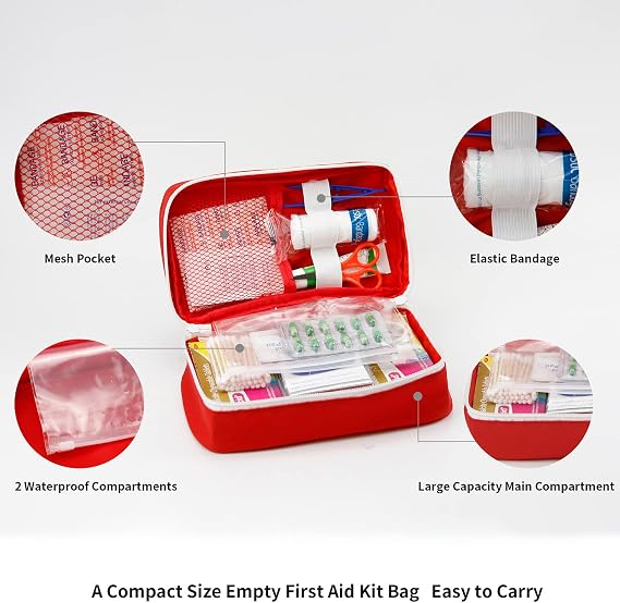 First Aid Portable Medicine Bag