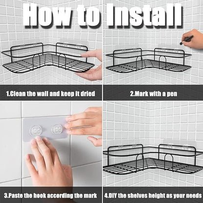 Self Adhesive Corner Rack