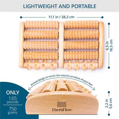 Wooden Foot Massager