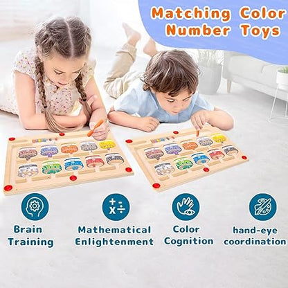 Wooden Magnetic Coloring board