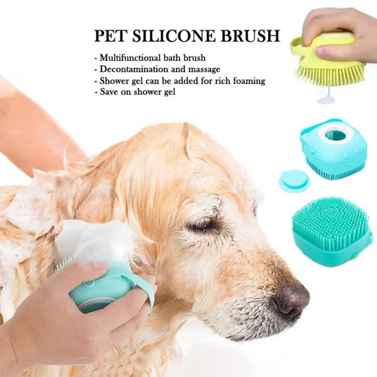 Slicone Bath Brush For Pets