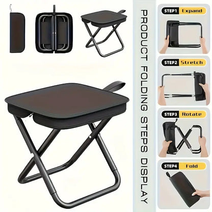 Portable Folding Chair With Carry Bag