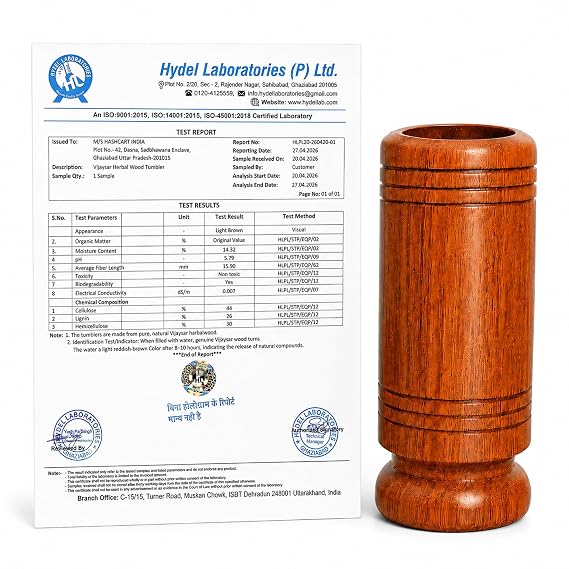 Vijaysar Wood Glass