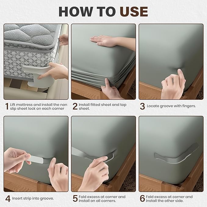 Sheet Secure Lock (4pcs set)