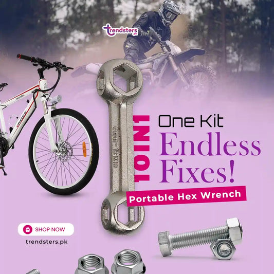 10-in-1 Portable Hex wrench