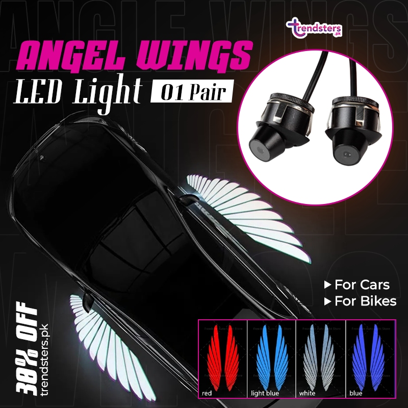 Angel Wings LED Light For Cars