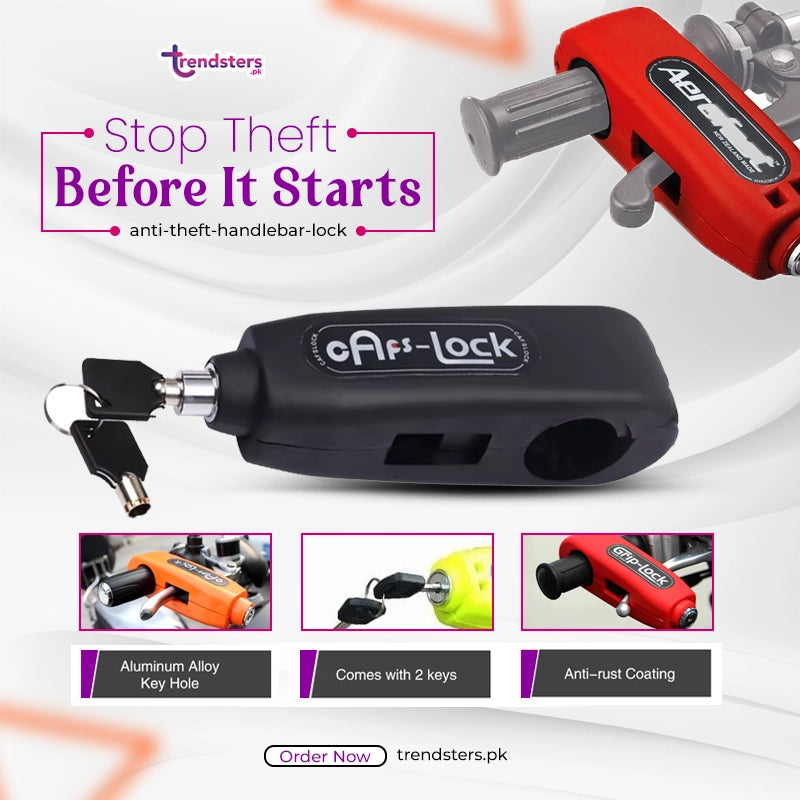 Anti Theft HandleBar Lock