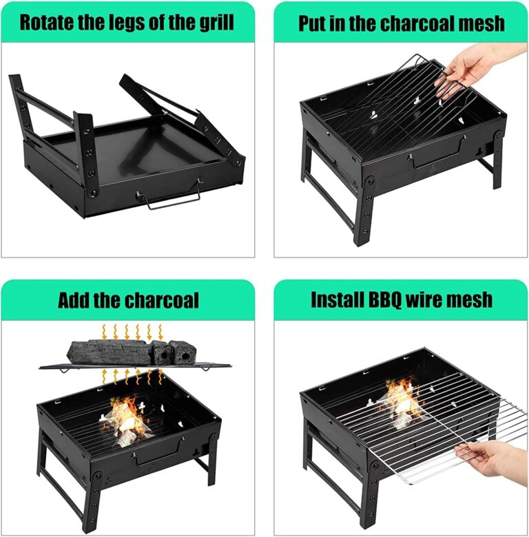 Portable & Foldable BBQ Grill