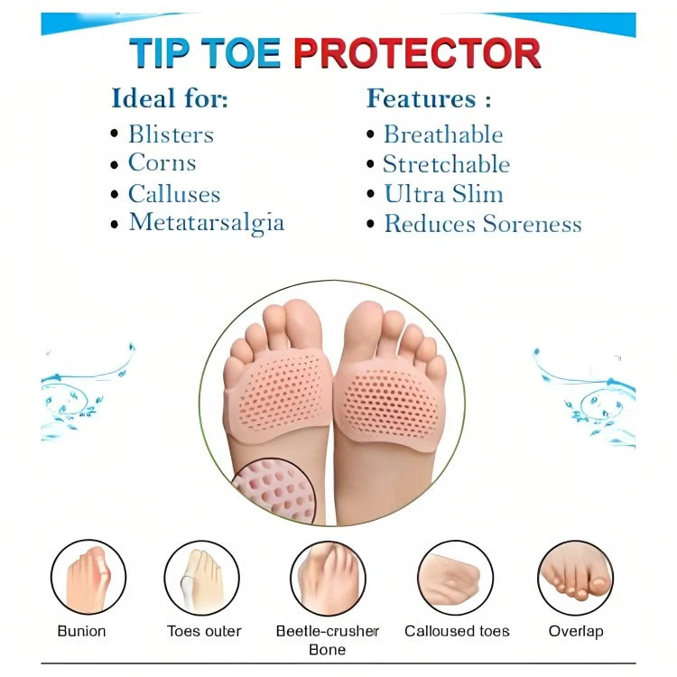 Silicone Tiptoe Protector