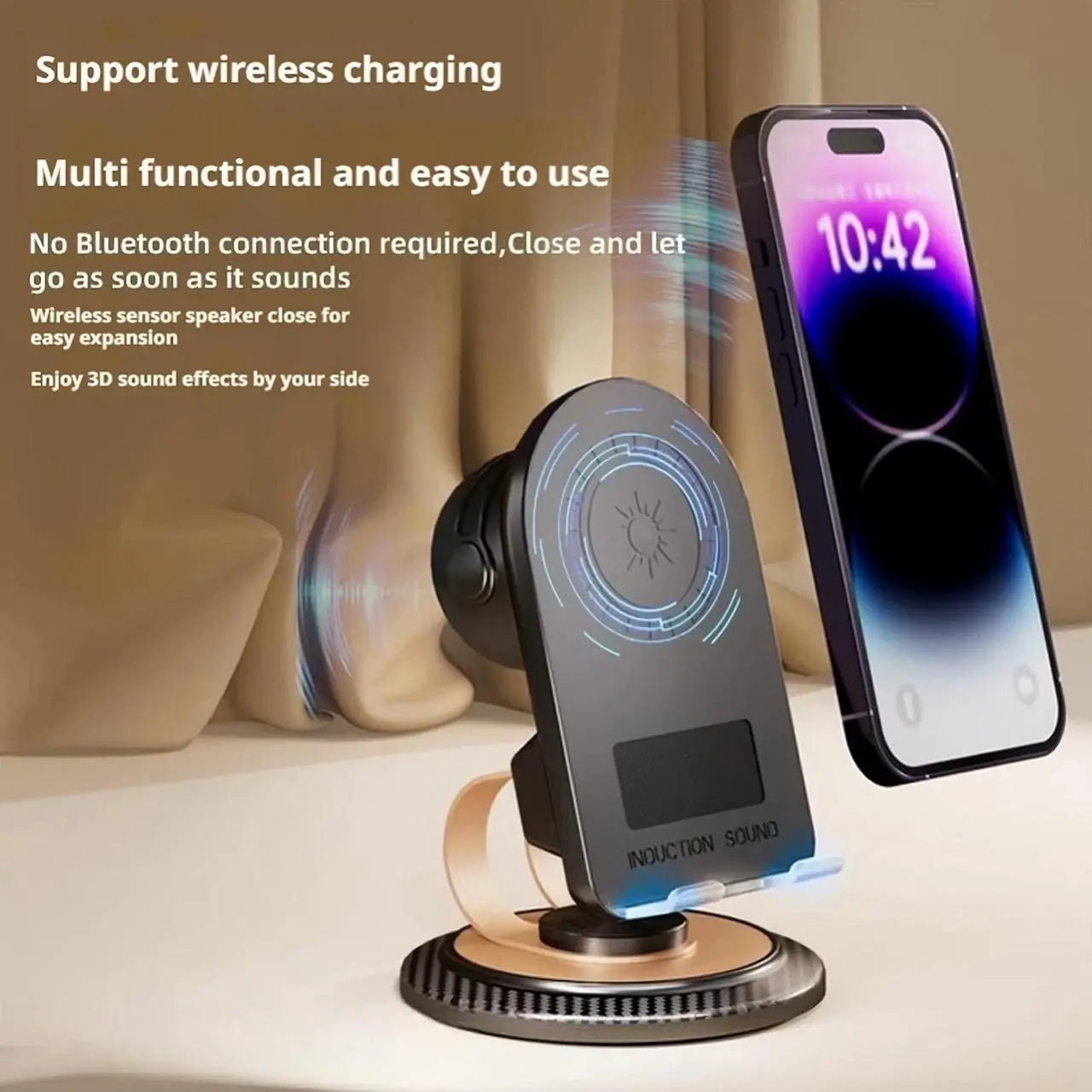 Smartphone Sensor Speaker Stand